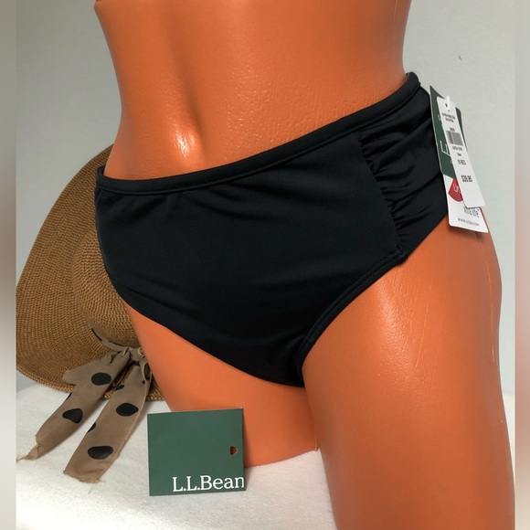 L.L. Bean Other - NEW L.L.Bean Luxe Black Swim Bottom Size 16